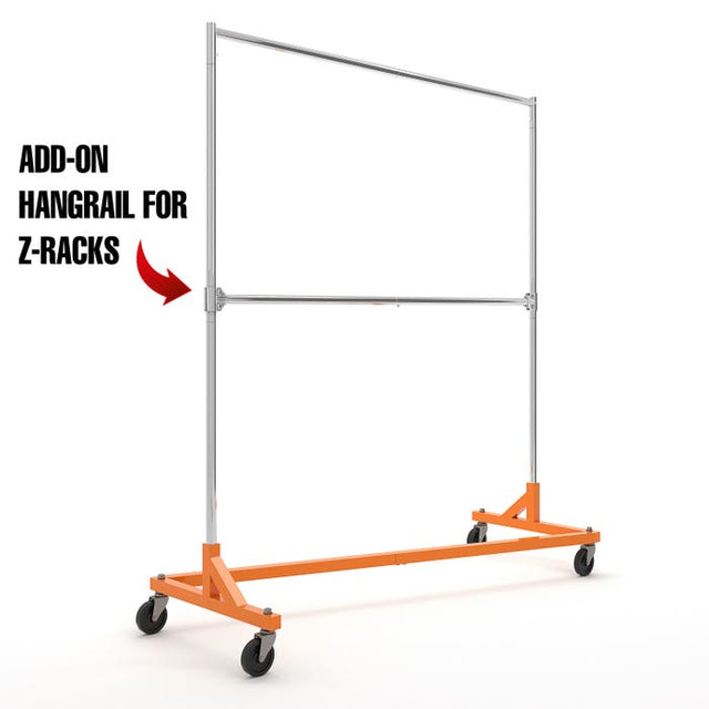 Add-on Hangrail for RZK/8 Style Z-rack