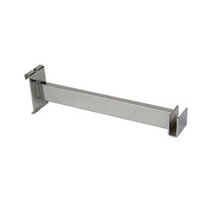 Support de rail de suspension de 12 po (30,5 cm) pour tubes rectangulaires chromés