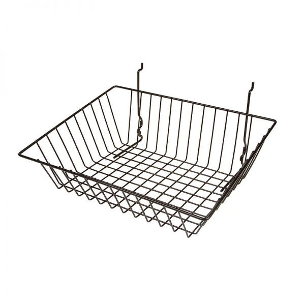 BSK6 / Sloping Wire Baskets for Slatwall & Gridwall