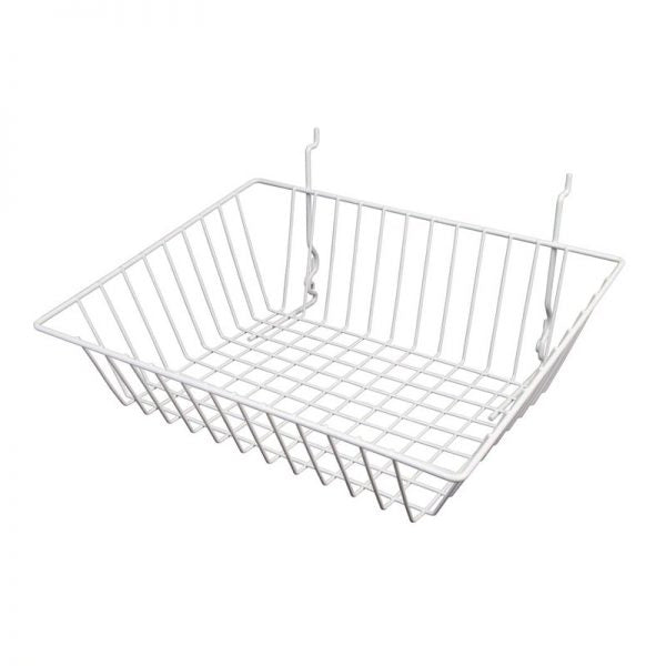 BSK6 / Sloping Wire Baskets for Slatwall & Gridwall