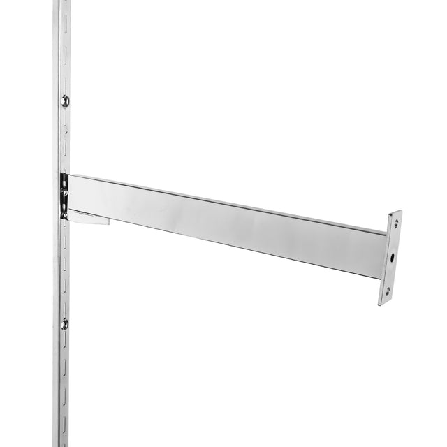 14" Wall-mount C-Bracket for Outrigger, 1/2" Slots