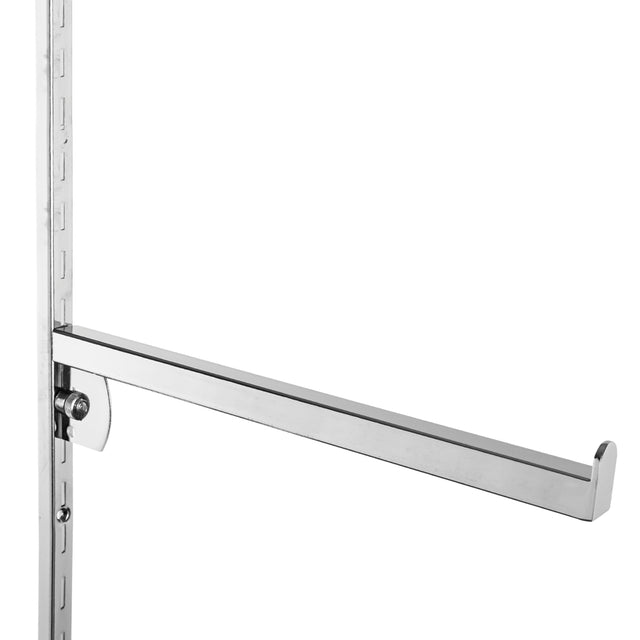 12" C-Straight Arm Faceout, 3/4" Square Tubing - Multiple Finishes