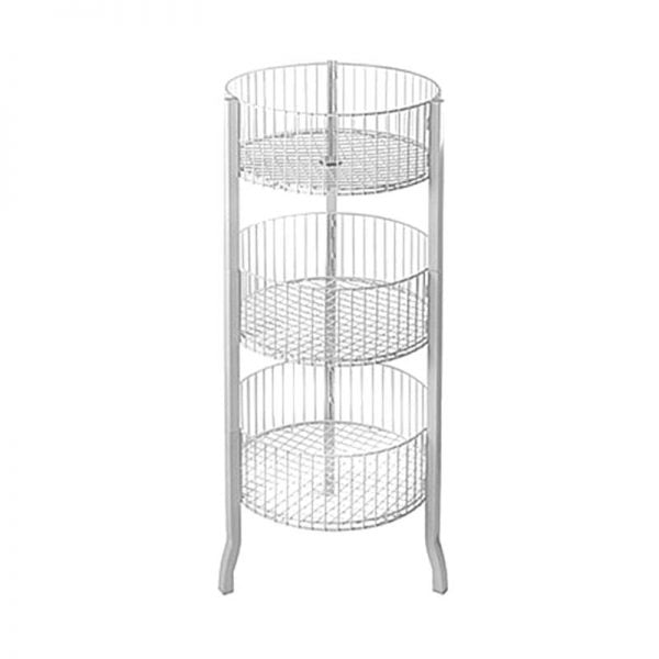 POUBELLE À 3 NIVEAUX - RONDE