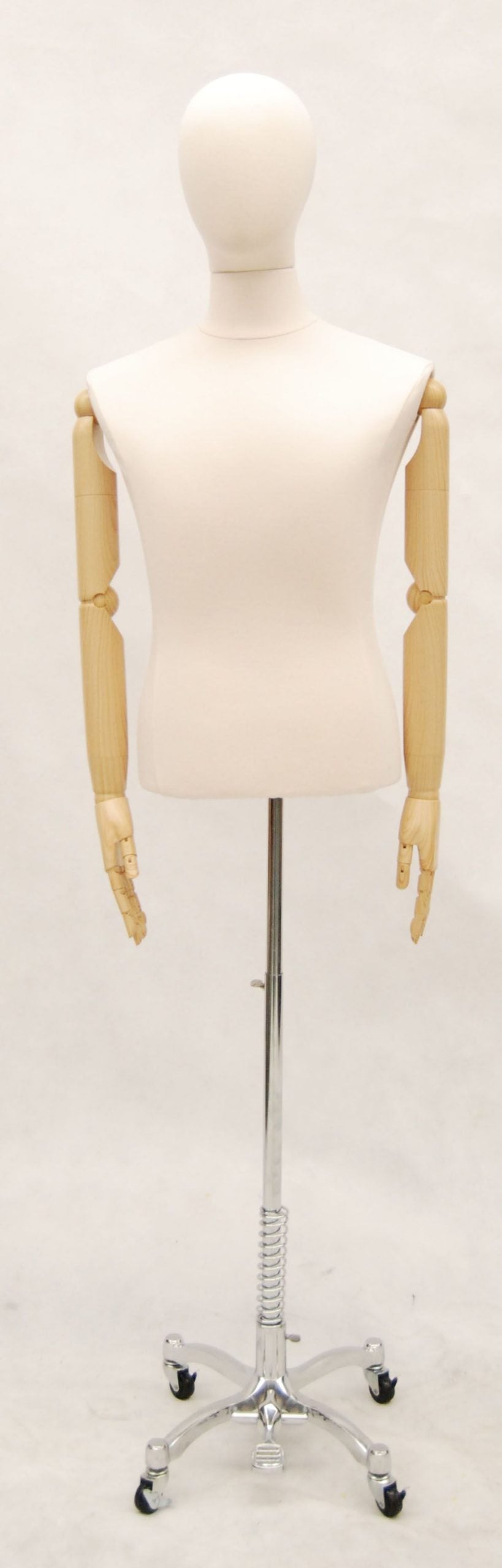 SDJF-33M01ARM / Male Hard Foam Dress Form w/Arms