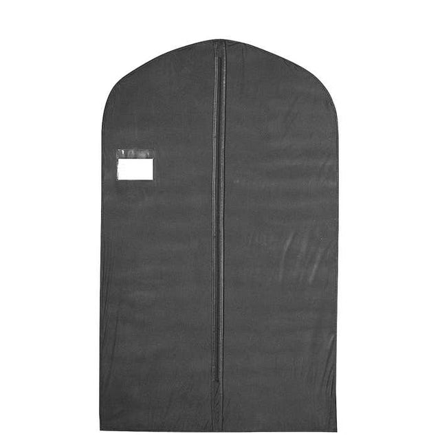 Zippered Garment Bag - 40" Long - 3 Gauge Vinyl With Taffeta Finish With Card Pocket