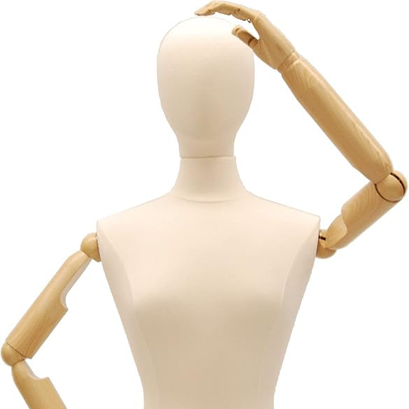 SDJF-F6/8BKARM / Female Foam Dress Form