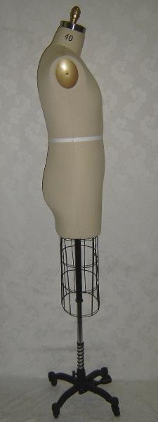 Demi-corps masculin professionnel, forme 601 avec hanches