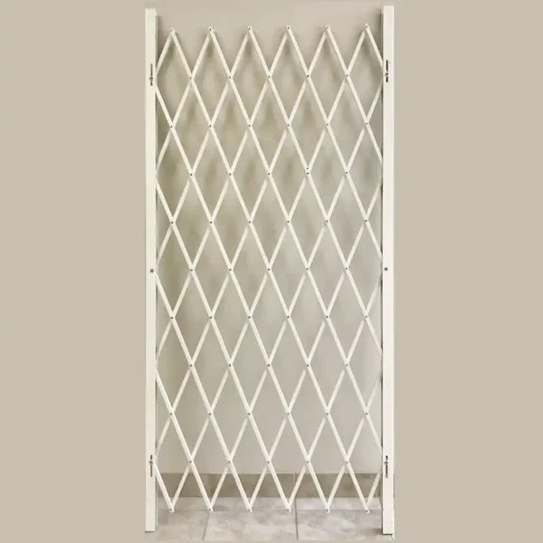 79"H Folding Gate - White