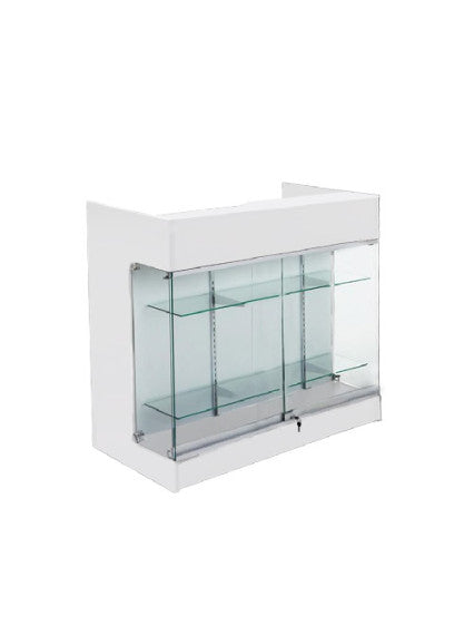 SDLGTGLS / Ledgetop Retail Counter w/Glass Front