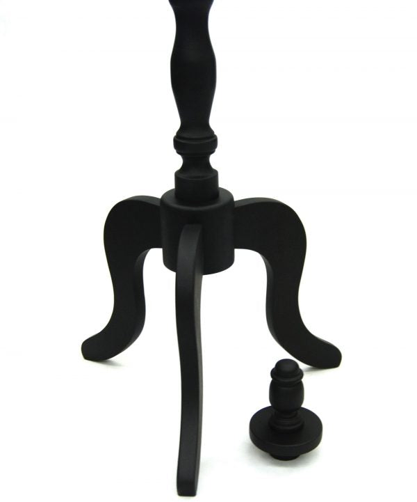 SDBS-ATQ-BK /  Antique Style Tripod Wood Base