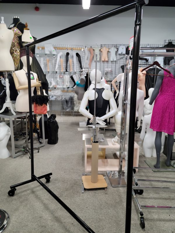 SDRRK / Non Adjustable Heavy Duty Rolling Clothes Rack