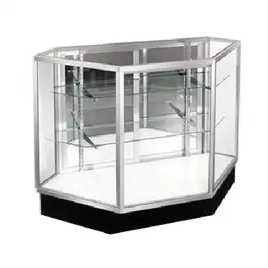 Boîtier en aluminium personnalisé avec coins à clipser