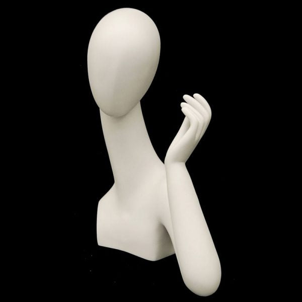 Display Head Egghead Style w/ Hand