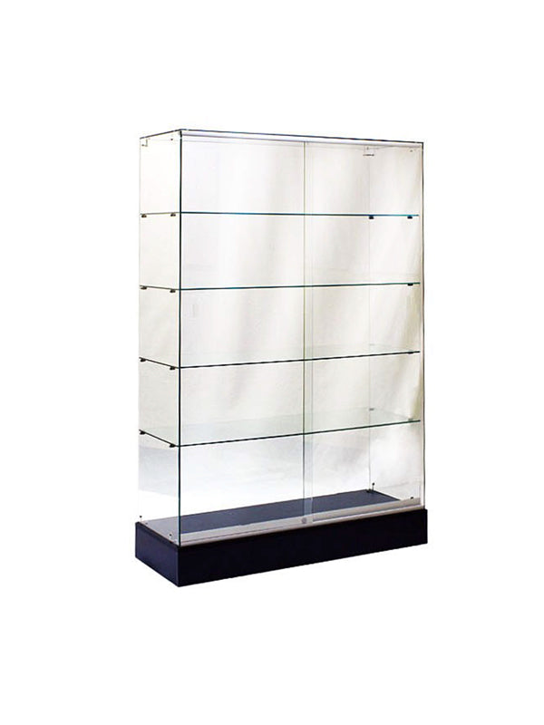 SDFTC48/ Frameless Tall & Wide Glass Tower Showcase
