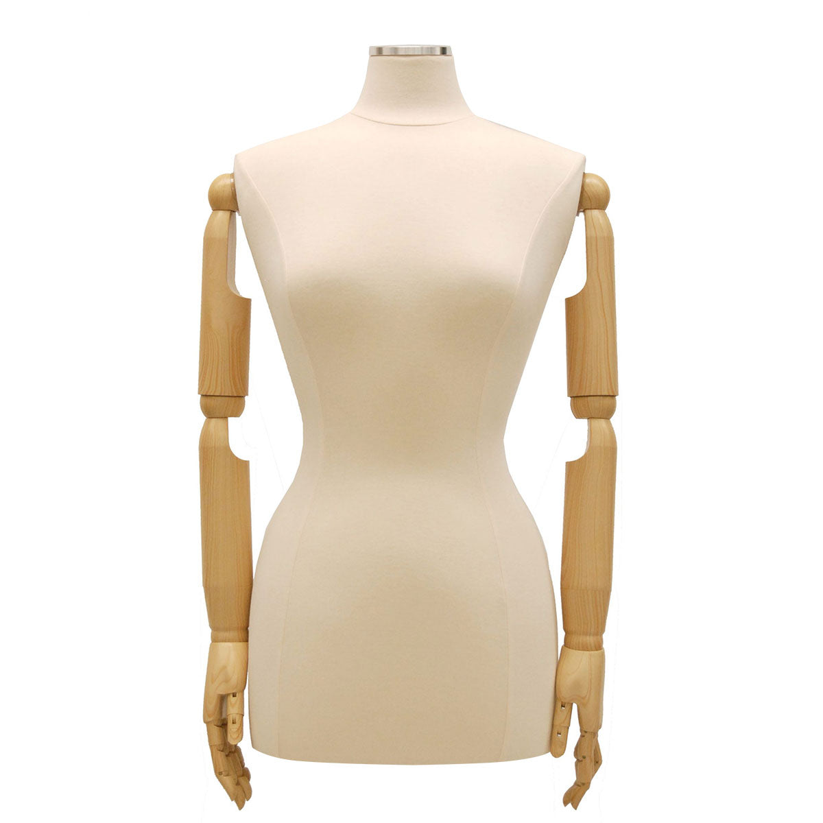 SDJF-F6/8BKARM / Mannequin de couture en mousse pour femme, tailles 6-8