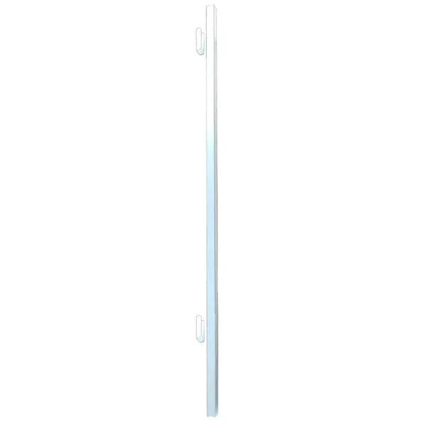 Poteau de barrière de sécurité pliable avec 2 supports en U