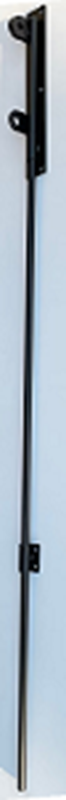 Folding Security Gate Long Shoot Bolt | Black or White