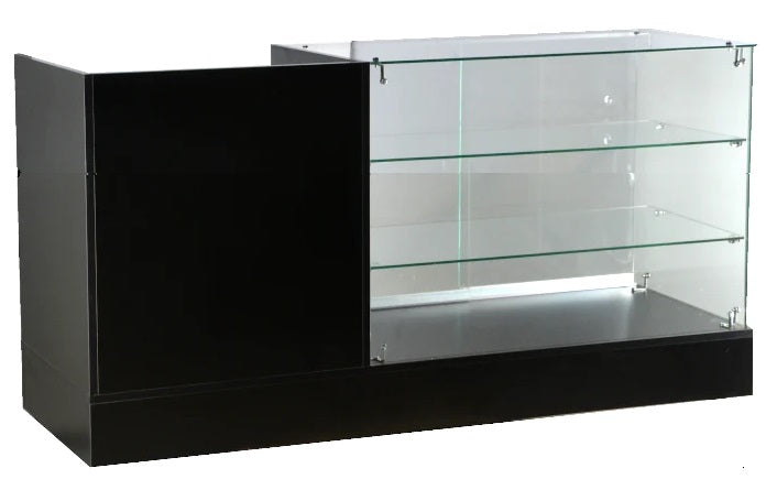 60" Full-Vision Cash Counter Combination