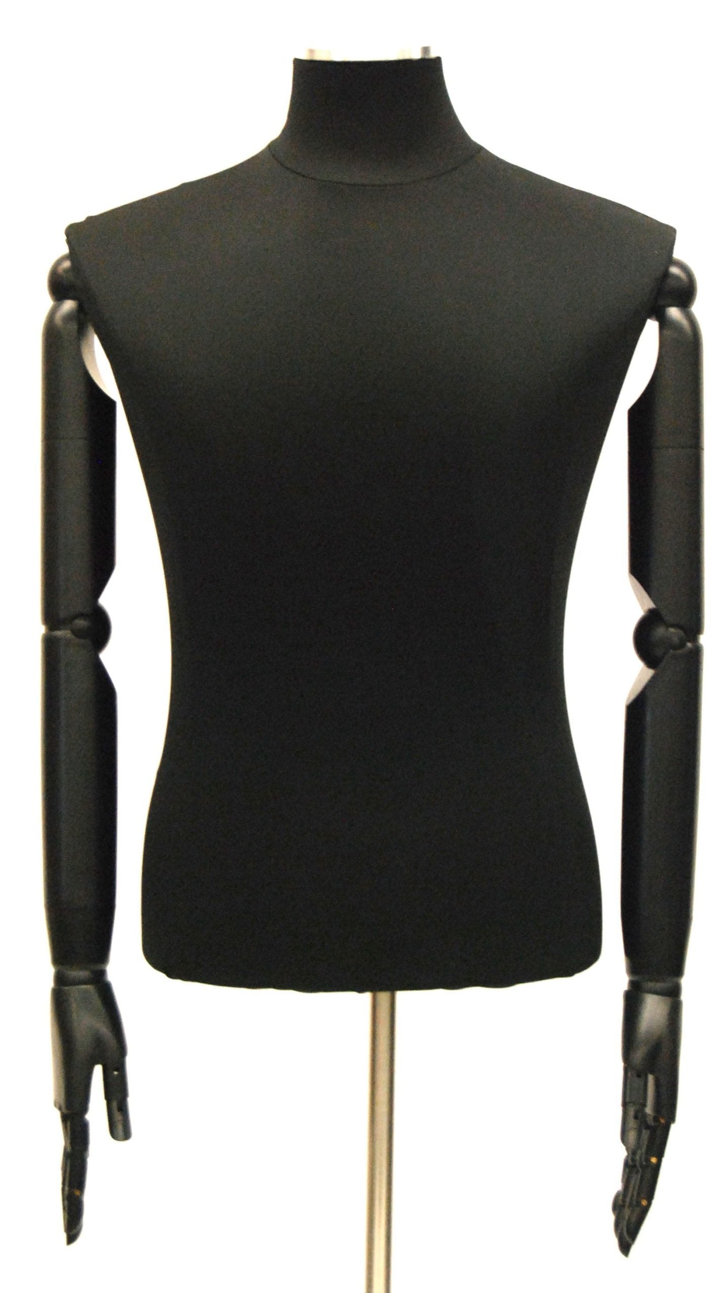SDJF-33M01ARM / Male Hard Foam Dress Form w/Arms