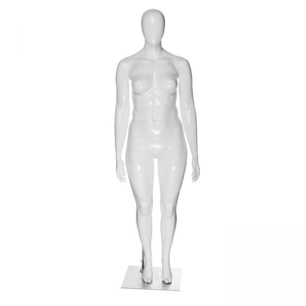 SDJanet/3 – Plus-Size Female Mannequin/ Stand at Attention Pose