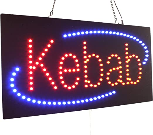 LED Kebab Sign