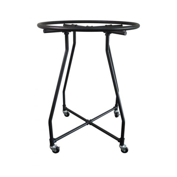Support pour tuyaux ronds SDPL-RR/noir mat