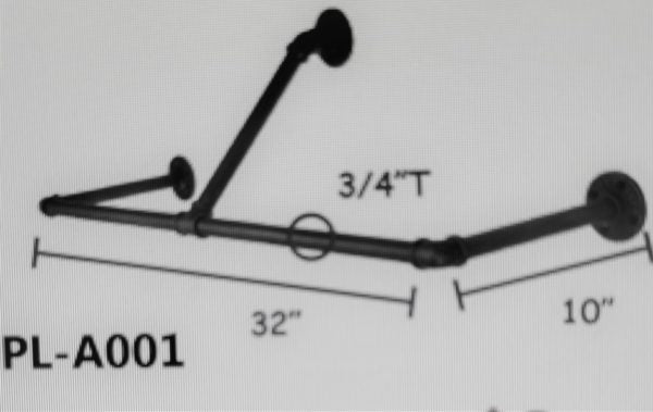 SDPL-A001 / INDUSTRIAL PIPELINE WALL MOUNT
