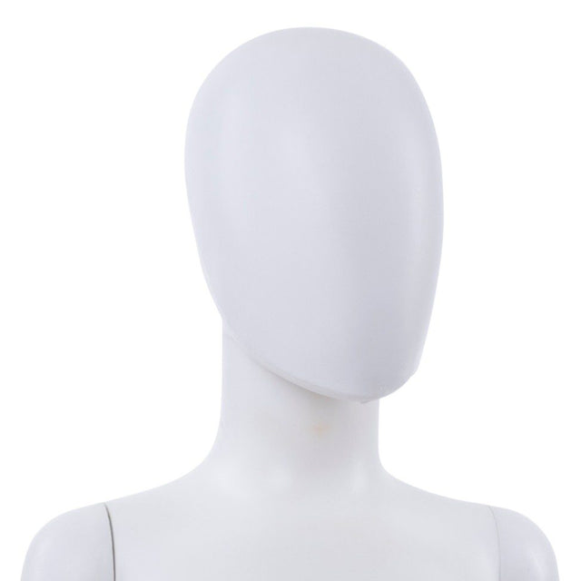 PLK-11GW Child Egghead Mannequin White Matte – 110 cm
