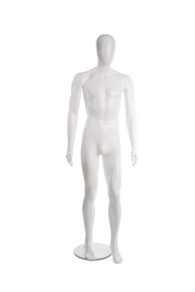Adult Male 2-in-1 Egghead Mannequin (PL-MP6GWCB)