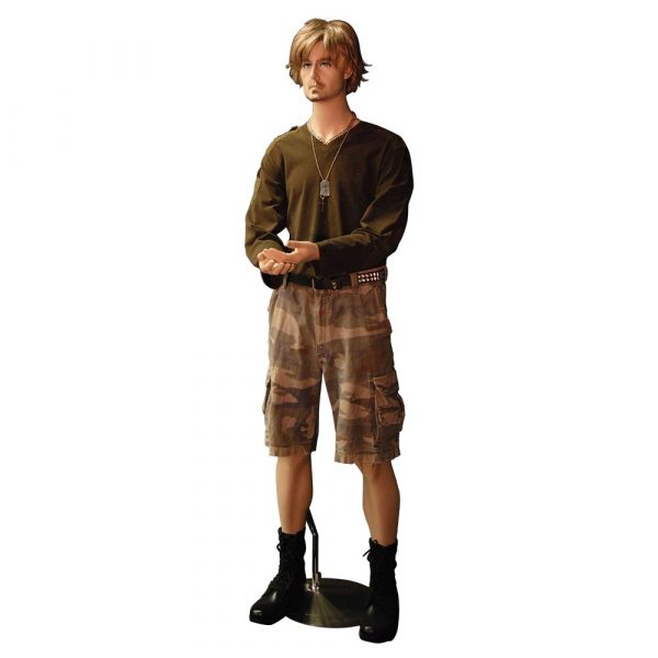 SDMD-BC8 / Male Mannequin Flexible