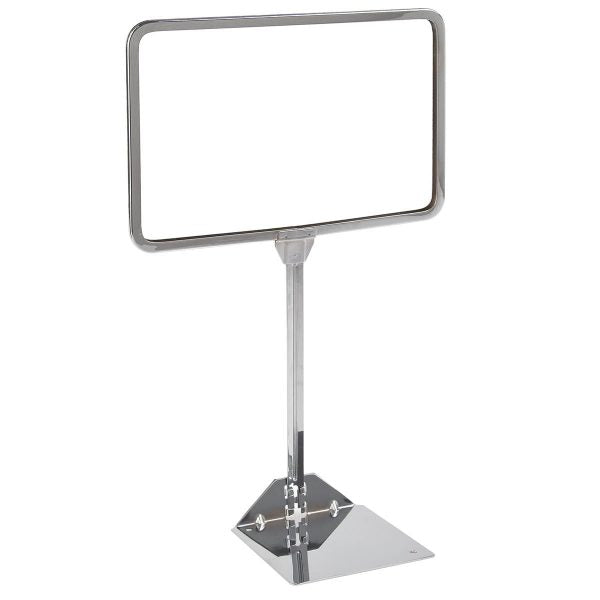 SDWTEMC711 – Porte-affiche 11" L x 7" H avec base en forme de pelle