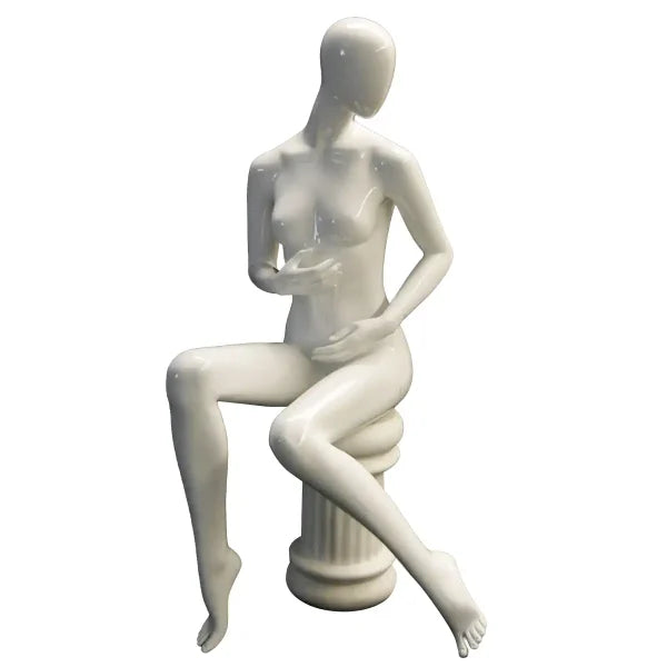 SDMD-C9 / Egghead Sitting Female Mannequin