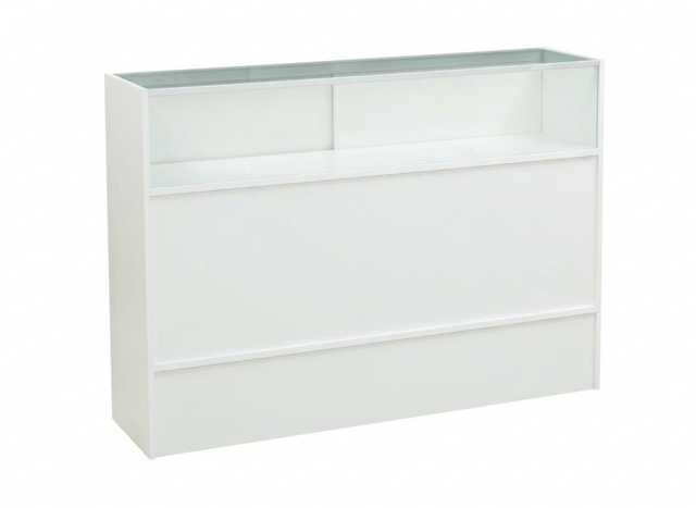1/3 Vision Retail Display Case - White