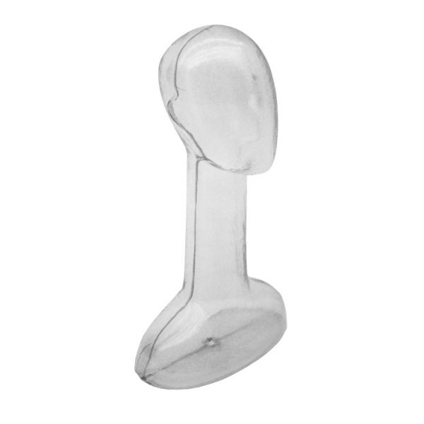 Tête/mannequin transparent Claire