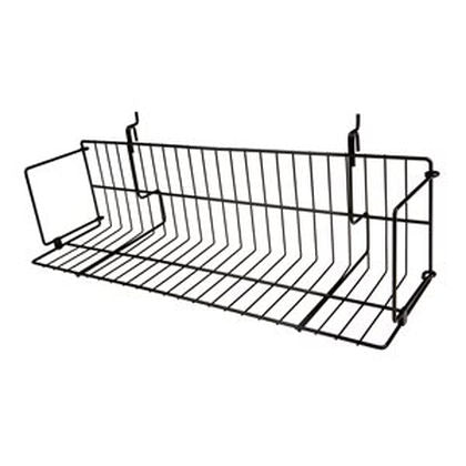 Video grid shelf for Slatwall/Gridwall 24"