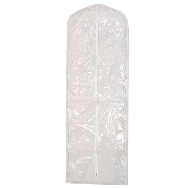 Housse de robe de mariée zippée