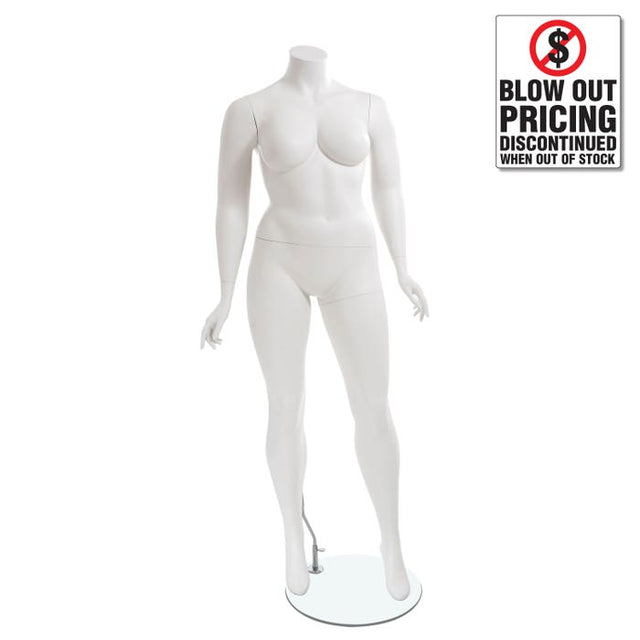 Amber Plus Size Mannequin Pose 2 - Headless