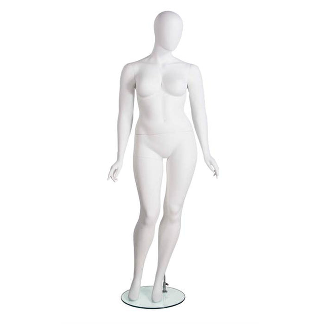 Amber Plus Size Mannequin Pose 1 - Oval Head
