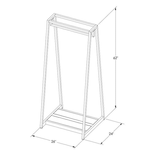 Aspect Double-Sided Floor Merchandiser - 24"W x 62"H
