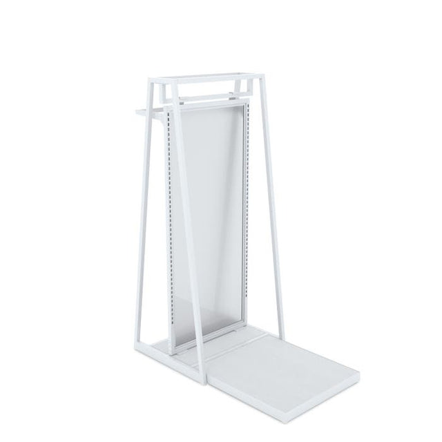 Aspect 48" Floor Merchandiser for Hanging Apparel - Kit 1