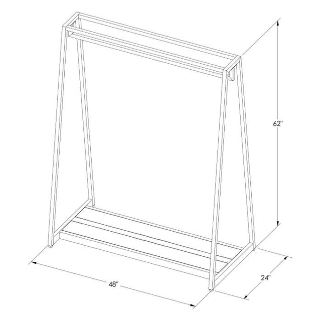 Aspect Double-Sided Floor Merchandiser- 48"W x 62"H