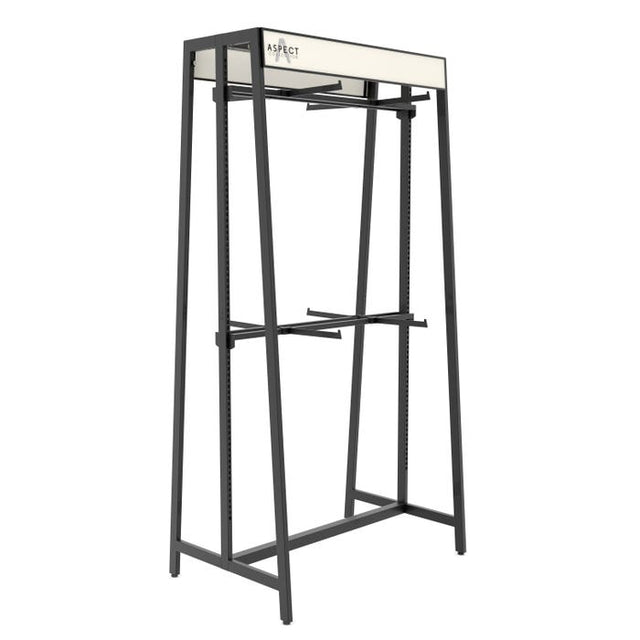 Aspect Large Double-Sided Freestanding Merchandiser for Retail Display - 48"W x 96"H