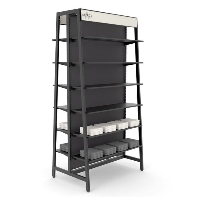 Aspect Banner Screen Kit for Large Double Sided Freestanding Merchandiser for Retail Displays