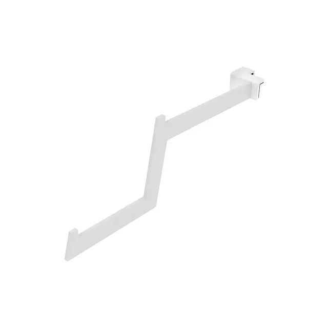 Présentoir de vente au détail Aspect, montage en selle, col de cygne, face vers l'extérieur