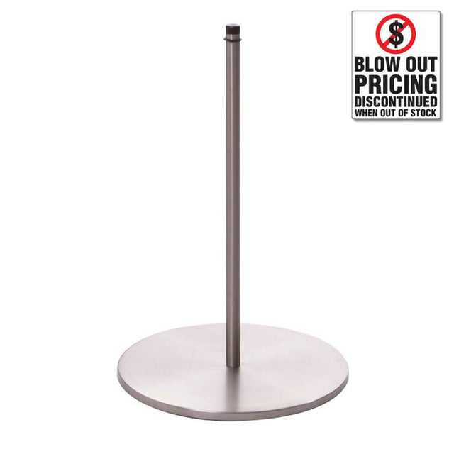 Round Base With Center 7/8" DIA. Upright