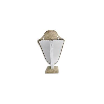 Jewelry Display Neck Form - Burlap