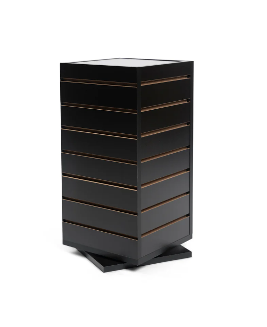 Revolving Slatwall Countertop Merchandizer