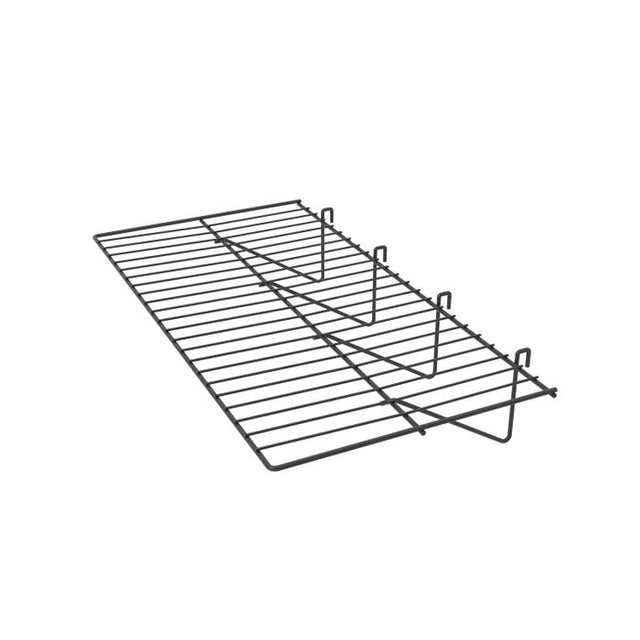 23-1/2"L X 12"W Straight Shelf With 1/8" DIA. Wire for Grid Panels