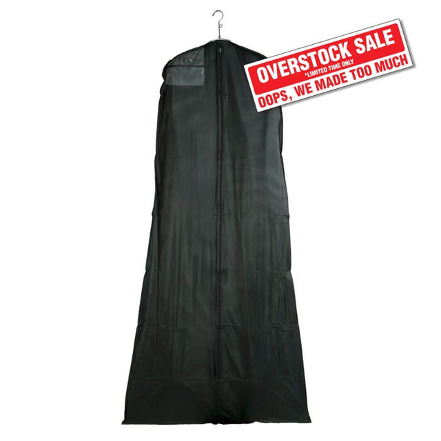 Bridal Gown Covers - 3-GAUGE Vinyl With Taffeta Finish With Hanging Document Pocket