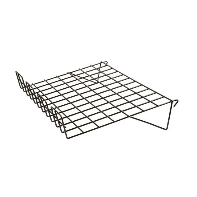 22-1/2"L X 14"W Sloping Shelf With Lip - 1/8" DIA. Wire for Grid Panels